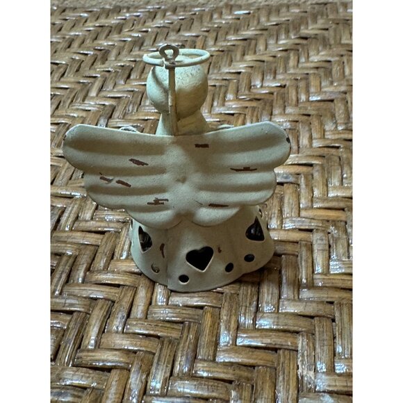 Vintage Wooden Doll & Angel Figurine Set - Picture 6 of 8